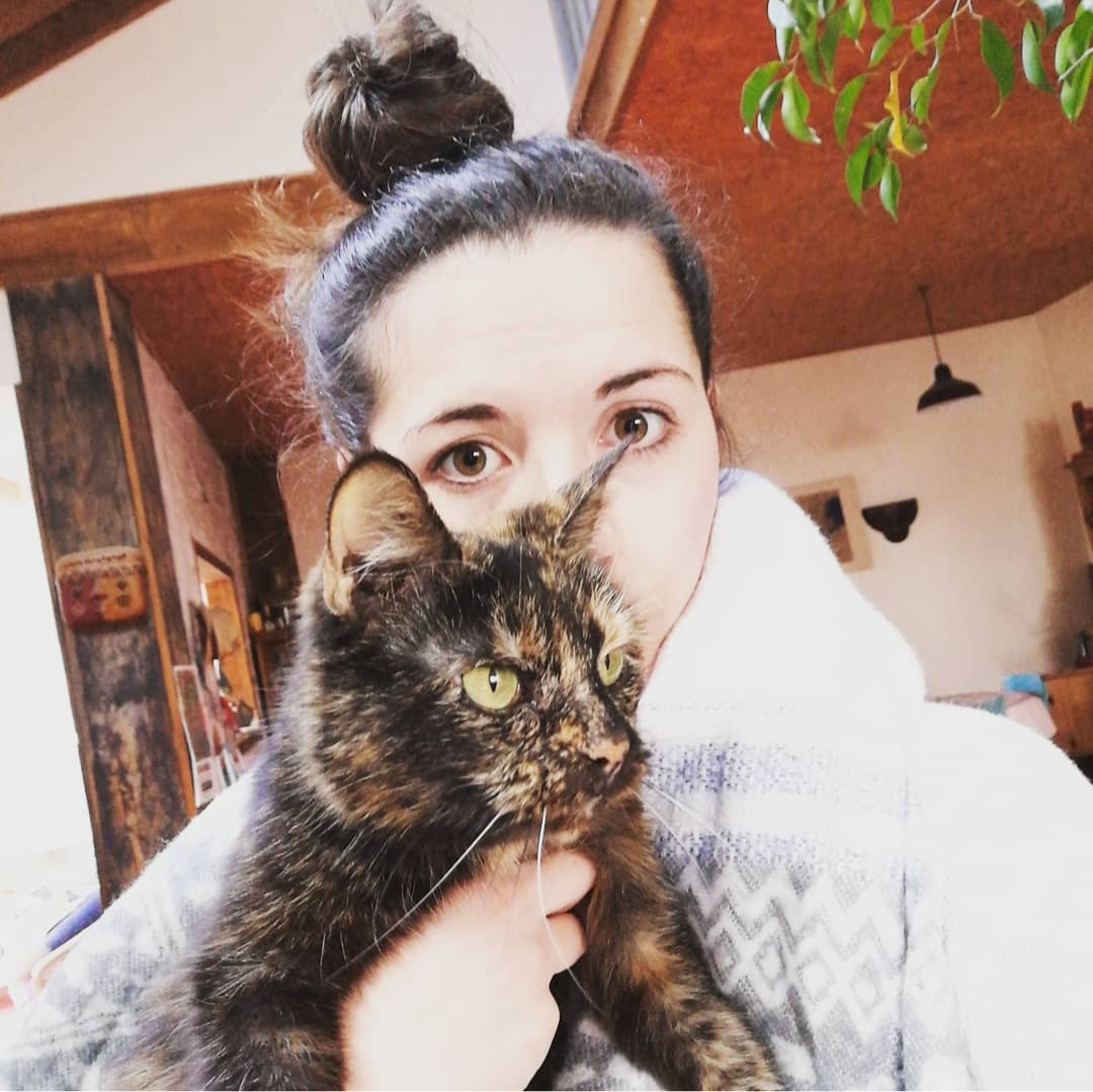 Manon Canaple en complicité avec un cheval